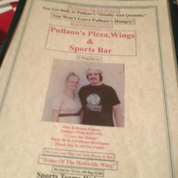 Photo taken at Pullanos Pizza &amp; Wings by Nicole L. on 4/6/2013