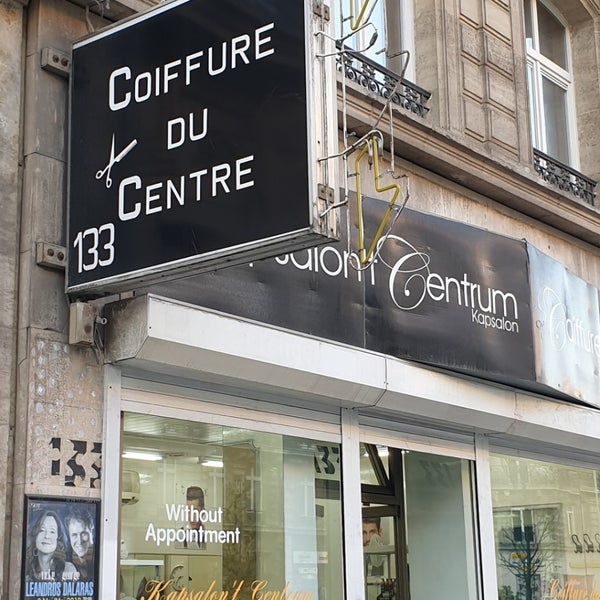 Coiffure Du Centre Salon Barbershop In Brussels