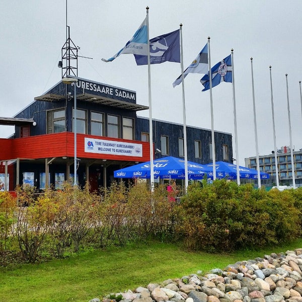 Photo taken at Kuressaare sadam by Keron on 9/11/2014