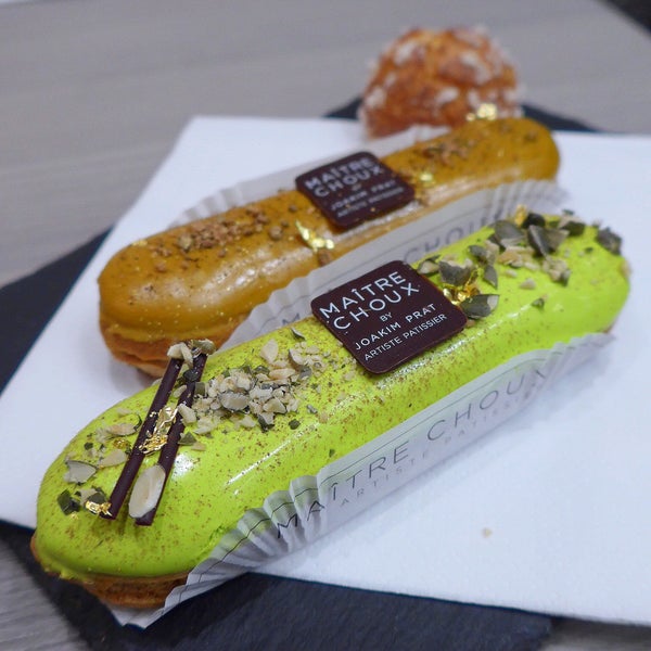 Instagram worthy eclairs... and they taste just as good as they look, if not even better!