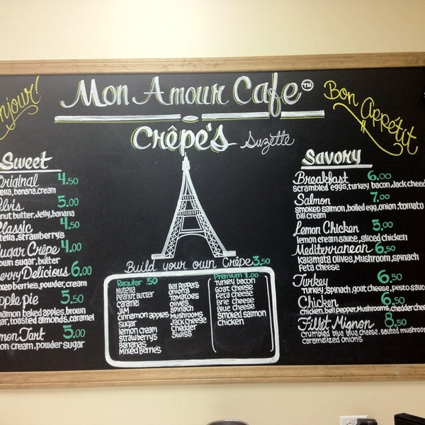 Mon Amour Cafe Westwood Village 927 Broxton Ave