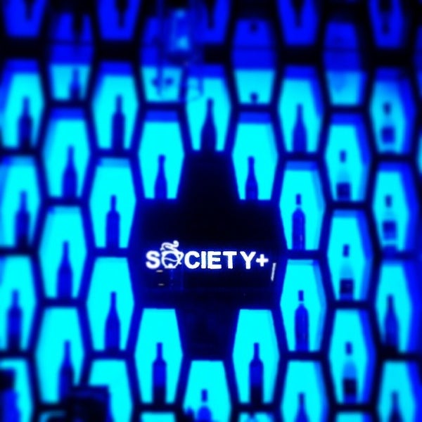 Photo taken at Society+ Bar &amp; Lounge by Tren S. on 3/29/2014