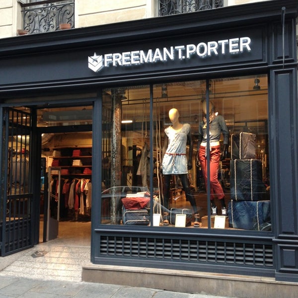 Freeman t porter boutique hotsell