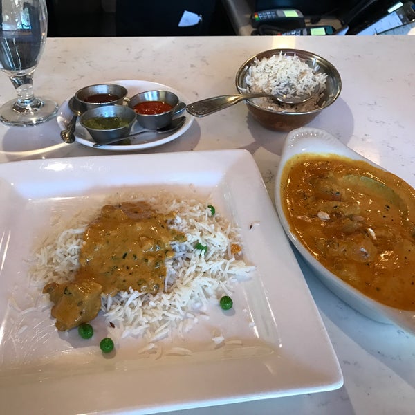 Lamb korma medium spicy to die for! Loved it. Order with butter naan and basmati with the draft IPA between 3-5 Pm for happy hour. 5 stars.