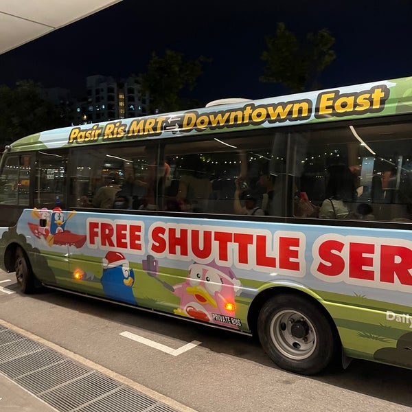 Bus Stop Ehub E!hub Downtown East - Shopping Mall in Singapore