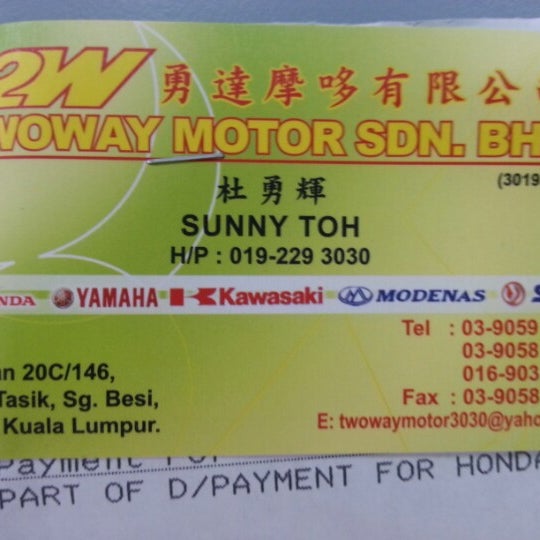 Photos At Twoway Motor Sdn Bhd 1 Tip From 165 Visitors