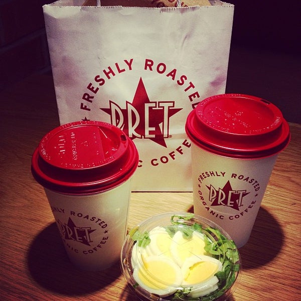 Photo taken at Pret A Manger by Lucy Xu on 5/15/2013
