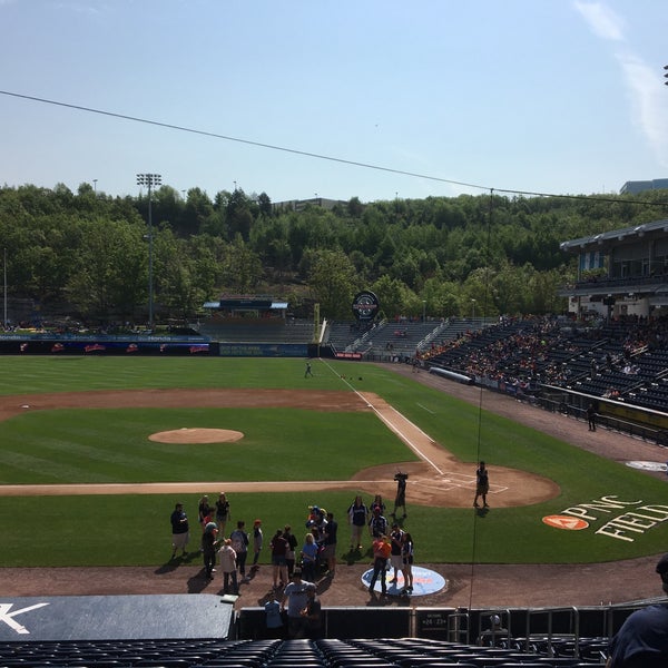 Photo taken at PNC Field by Erica R. on 5/25/2016
