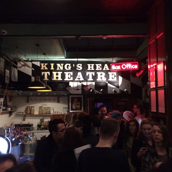 Photo taken at King&#39;s Head Theatre Pub by Barney W. on 2/25/2016