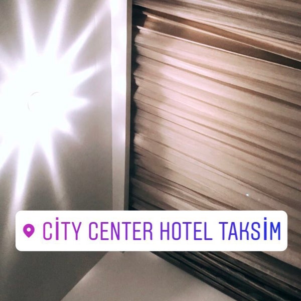 Photo taken at City Center Hotel by irem b. on 1/28/2017