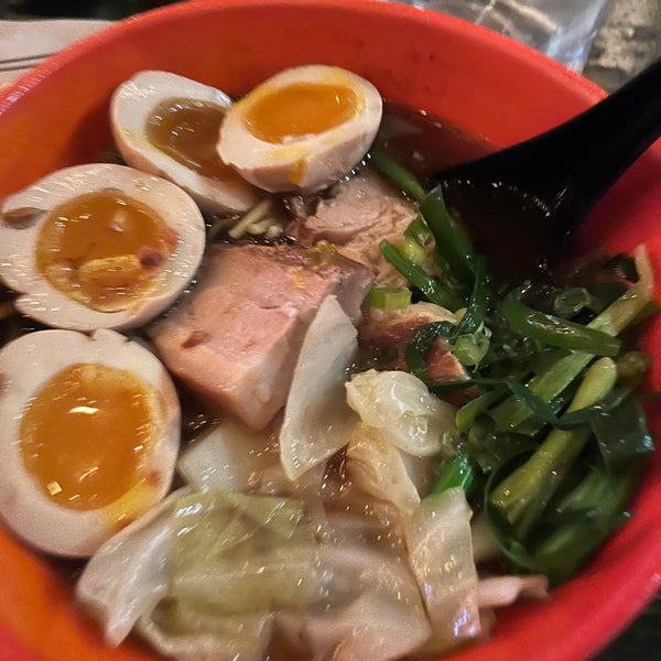 Great Ramen. I love the cucumber salad as an app. The broth is delicious for the shoyu ramen