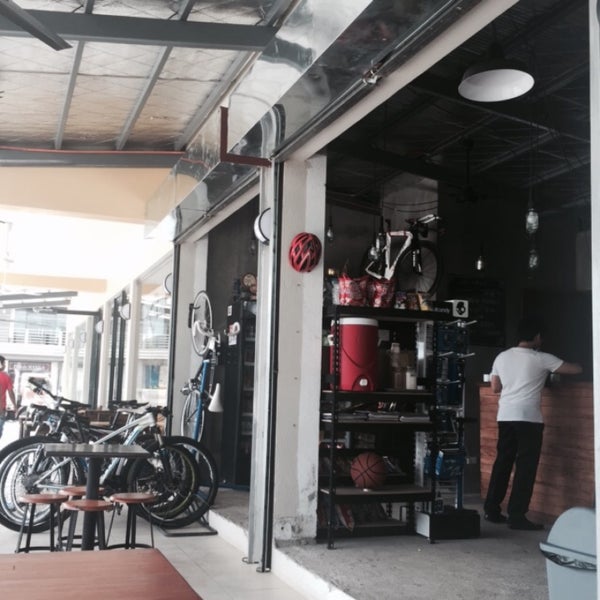 Raining Cafe Bike