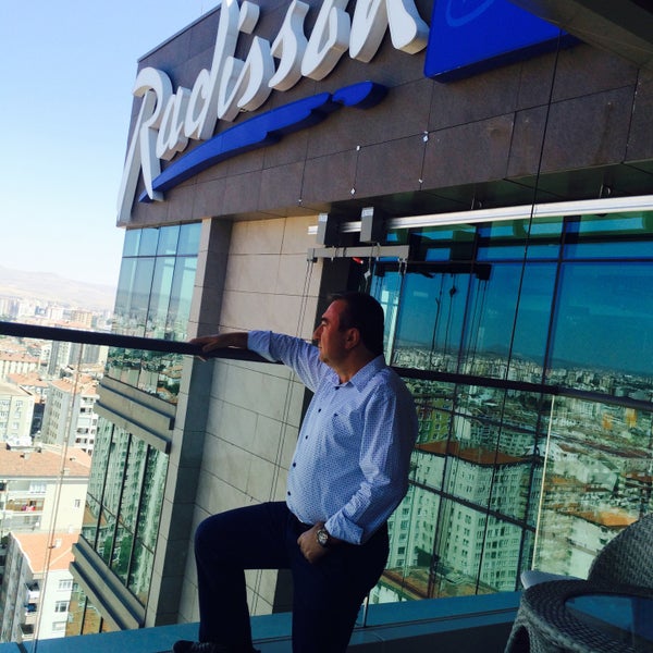 Photo taken at Radisson Blu Hotel, Kayseri by Cafer Y. on 7/7/2015