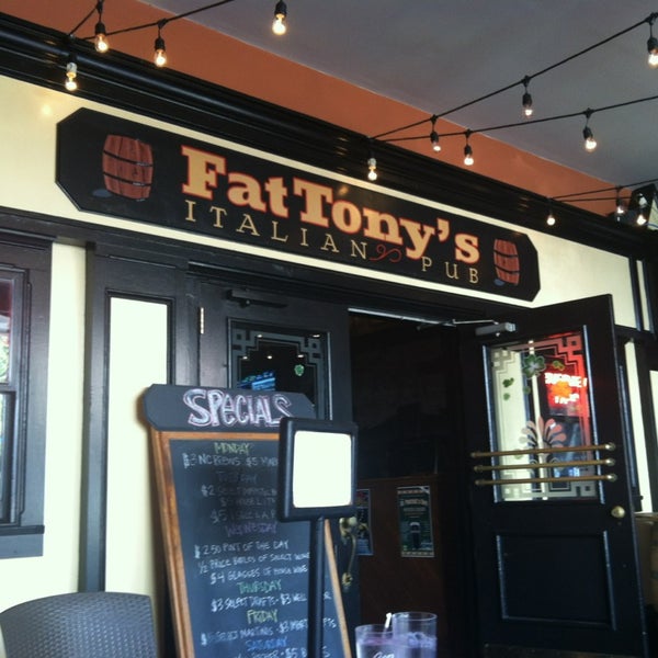 Photo taken at Fat Tony&#39;s Italian Pub by Jillian H. on 2/24/2013
