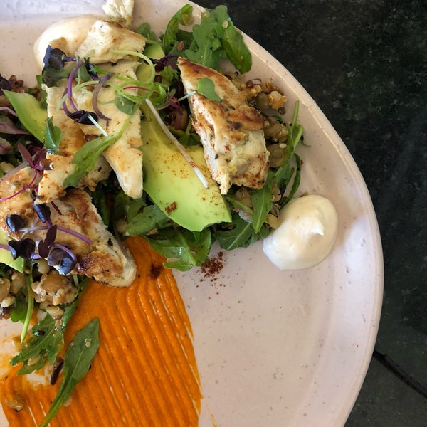 Surprisingly fresh, healthy and delicious lunch spot! Did not expect to find anything like this in Warrnambool. Pictured here is the chicken salad; the prawn salad was also delicious.