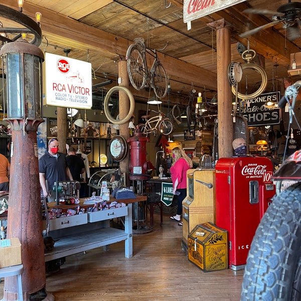 Pretty cool to visit one of the shops of the “American Pickers”.A few of the items they’ve purchased on the shows are there. It’s a little small but neat and they have retail Merch available as well.