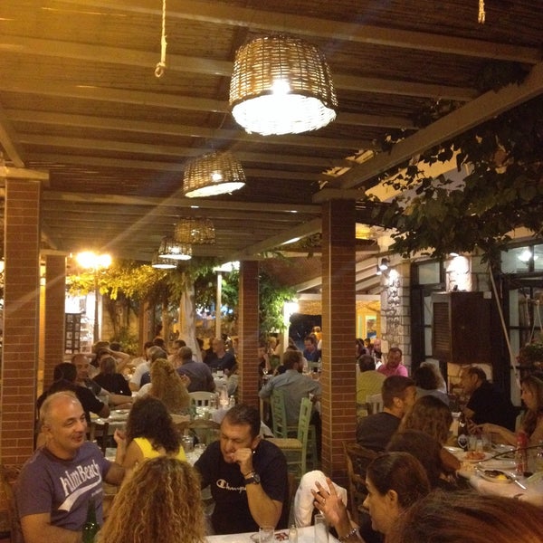 Photo taken at Giannikos Tavern by Giannis T. on 8/21/2015
