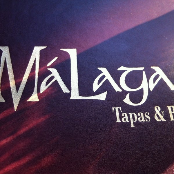 Снимок сделан в Malaga Tapas &amp; Bar пользователем Shawna B. 5/19/2013