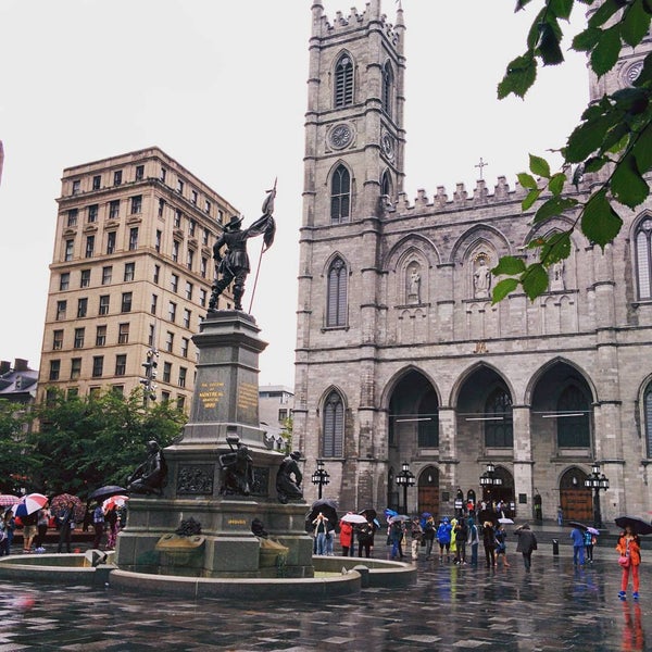 Photo taken at Terrasse Place d&#39;Armes by Montreal P. on 8/11/2015
