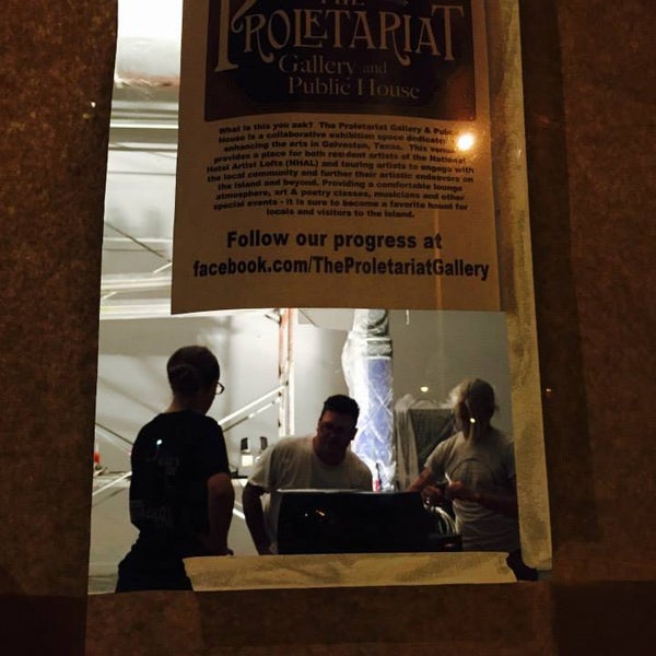 Photo taken at The Proletariat Gallery &amp; Public House by The Proletariat Gallery &amp; Public House on 5/15/2015