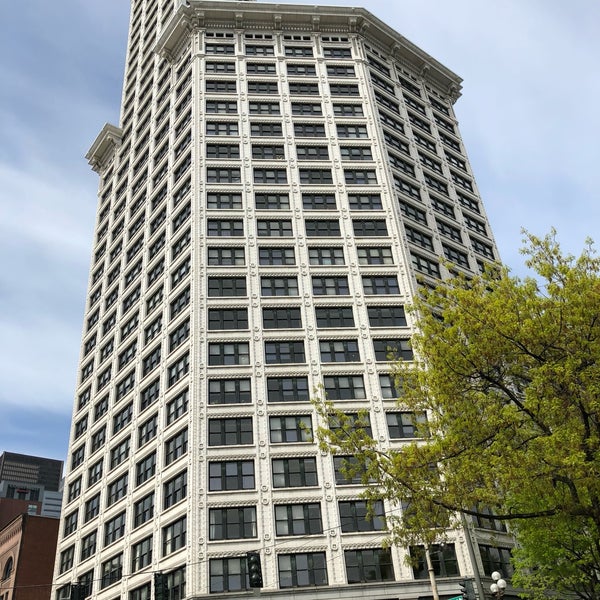 Photo taken at Smith Tower by Patrick S. on 5/5/2018