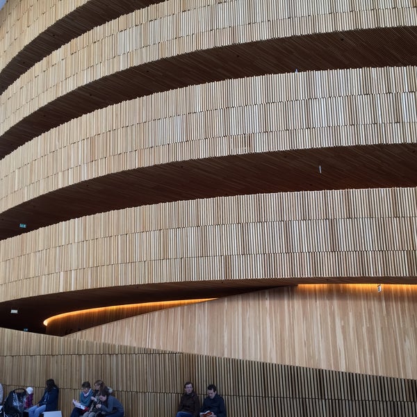 Photo taken at Oslo Opera House by Barış O. on 5/1/2015