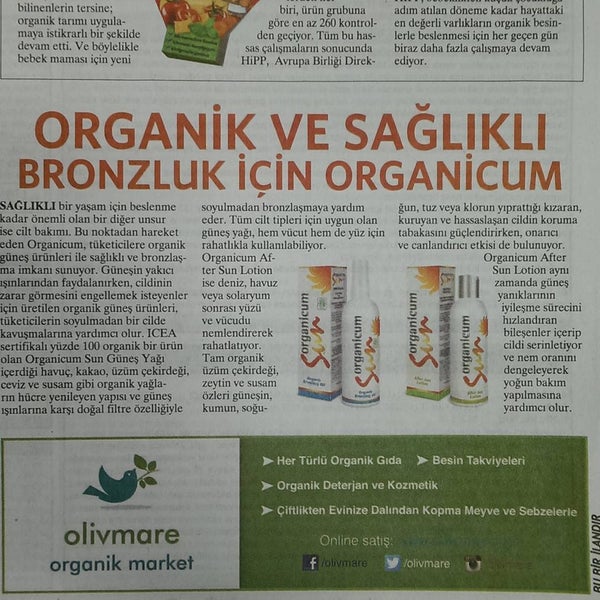 Foto tirada no(a) Olivmare Organik Market por Olivmare Organik Market em 7/8/2015