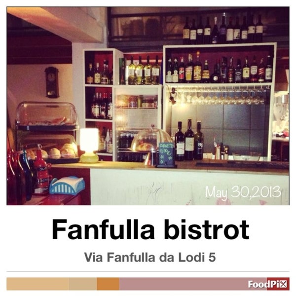 รูปภาพถ่ายที่ Fanfulla Bistrot โดย Illustre Luca B. เมื่อ 6/26/2013