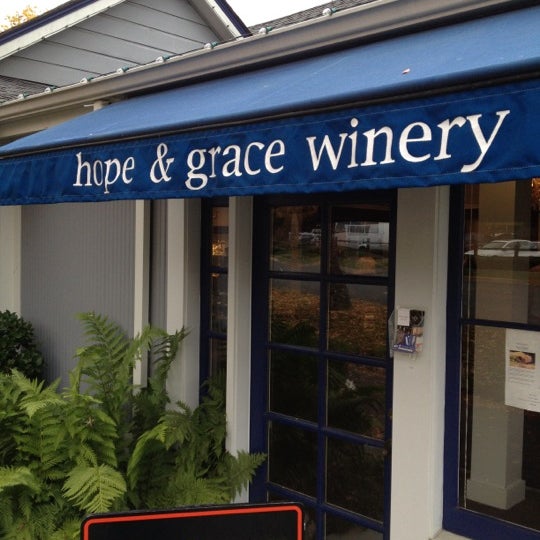 Photo taken at hope &amp; grace Wines by Ken C. on 11/20/2012