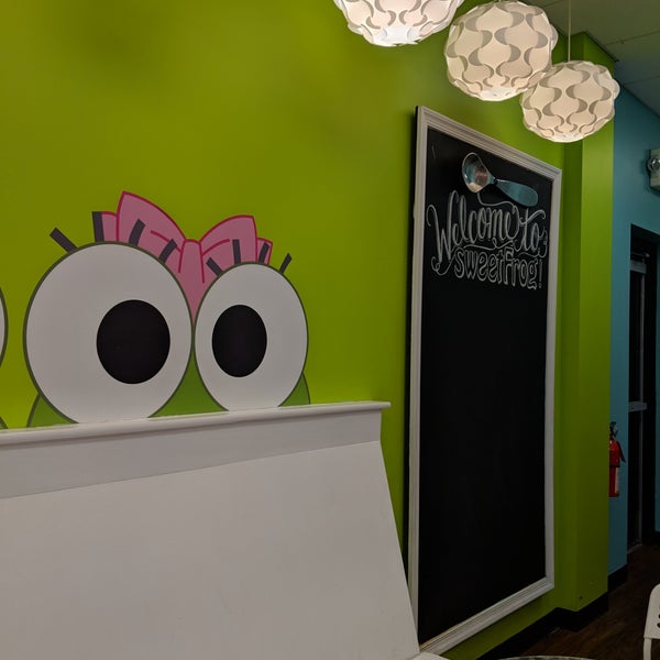 Photo taken at sweetFrog by Crystal C. on 4/13/2019
