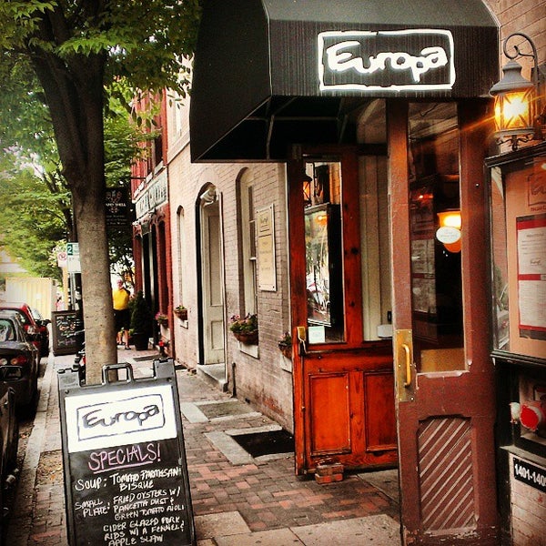 Photo taken at Europa Italian Cafe &amp; Tapas Bar by Dane A. on 8/8/2013