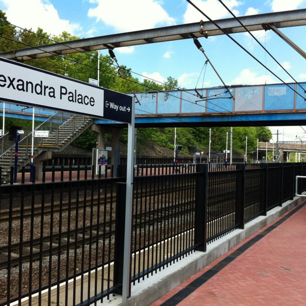 Alexandra Palace Railway Station (AAP) Wood Green, Greater London