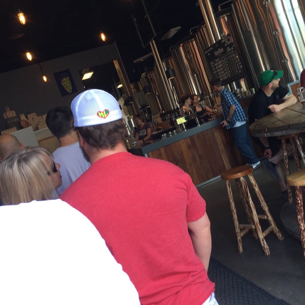 Photo taken at HooDoo Brewing Co. by Andrew C. on 7/9/2016