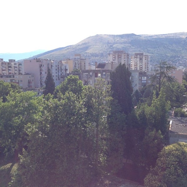 Photo taken at Hotel City Mostar by Dejan T. on 7/2/2014