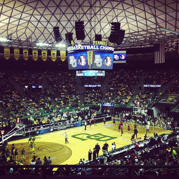 Photo taken at Ferrell Center by Brittany N. on 3/27/2013
