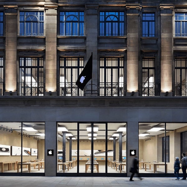 Apple Princes Street Electronics Store in Edinburgh