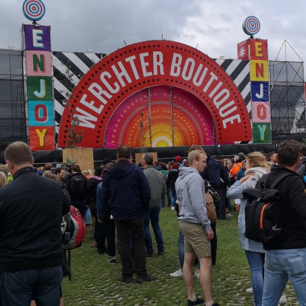 Photo taken at Werchter Boutique by Johanna G. on 6/8/2019