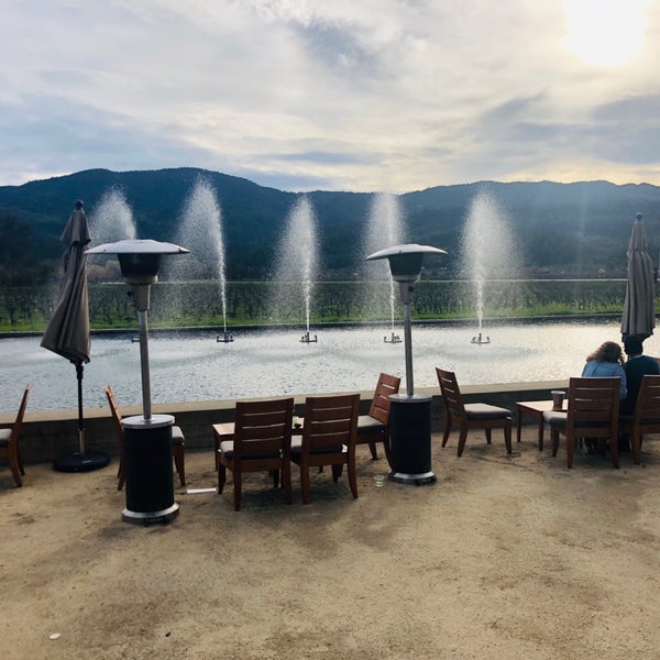 Photo taken at Alpha Omega Winery by Fiona S. on 3/8/2019