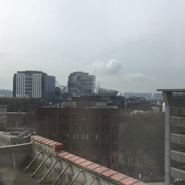 Photo taken at Courtyard by Marriott Seattle Downtown/Pioneer Square by Connie K. on 3/24/2019