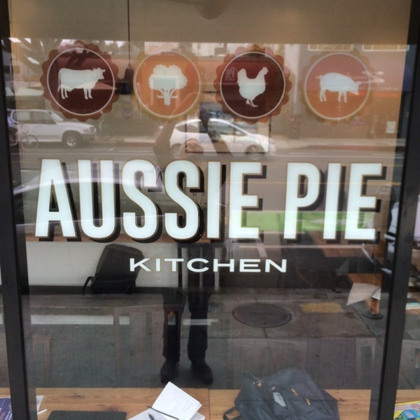 Photo taken at Fork-In Aussie Pie Kitchen, Santa Monica by Nick B. on 6/9/2014