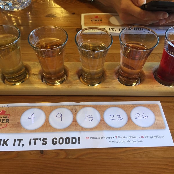 Photo taken at Portland Cider House by Stephanie M. on 7/14/2016