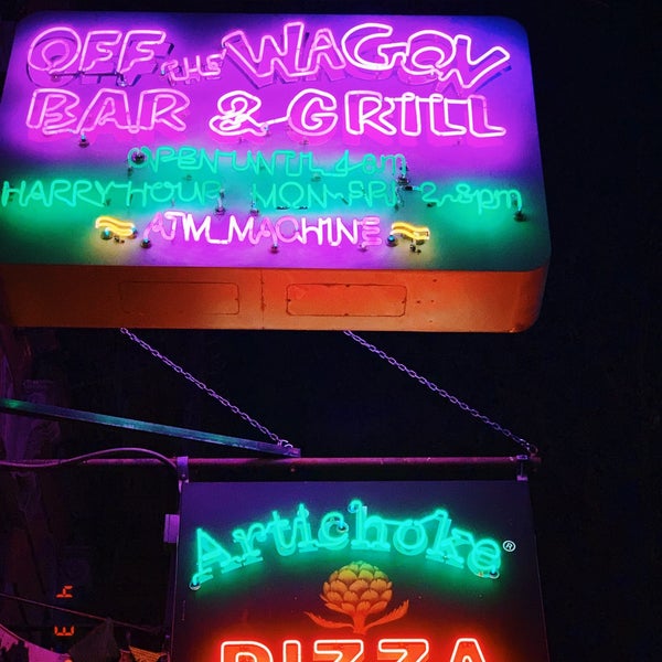 Photo taken at Off The Wagon Bar &amp; Grill by Jin T. on 4/4/2019