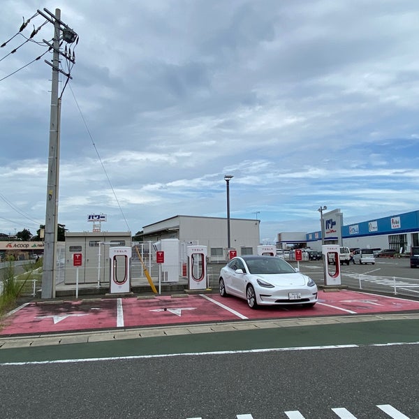Photos At Tesla Supercharger コメリパワー須恵店駐車場 須恵町旅石845 1