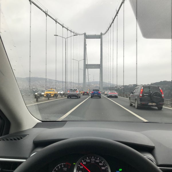Photo taken at Bosphorus Bridge by Mehdi M. on 1/11/2022