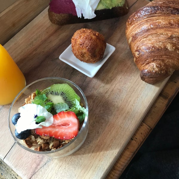 If the breakfast board is on the menu, get it!