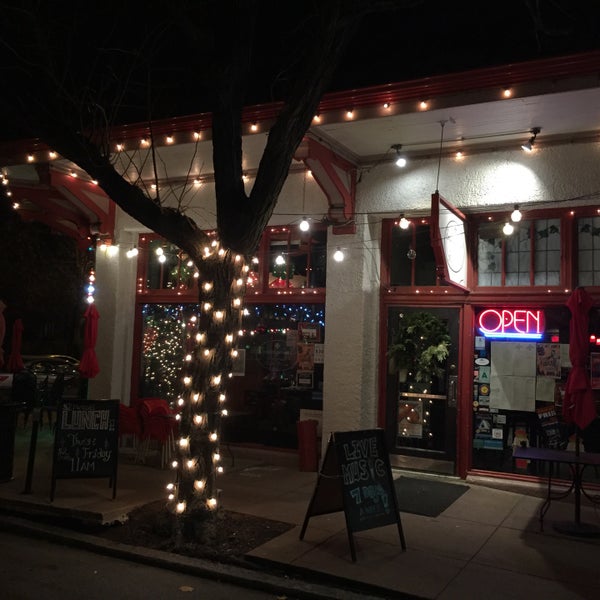 Photo taken at Evangeline&#39;s Bistro and Music House by Owen H. on 12/25/2018