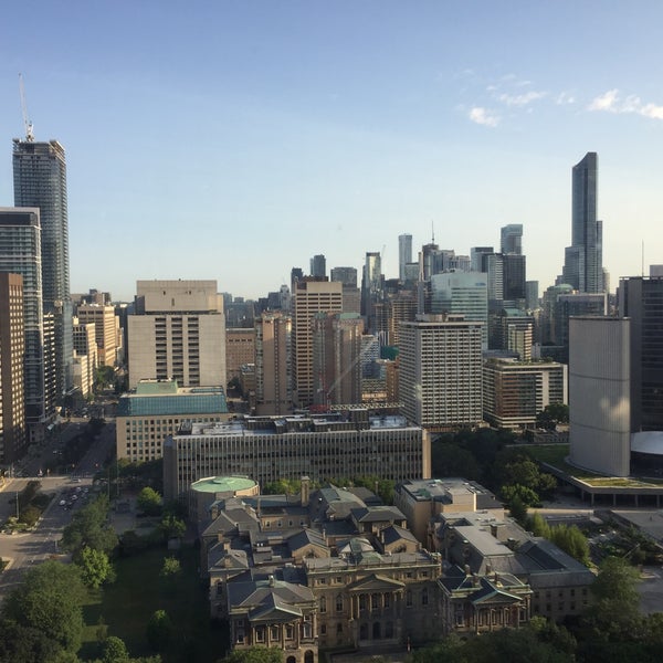 Photo taken at Toronto Financial District by Owen H. on 7/23/2019