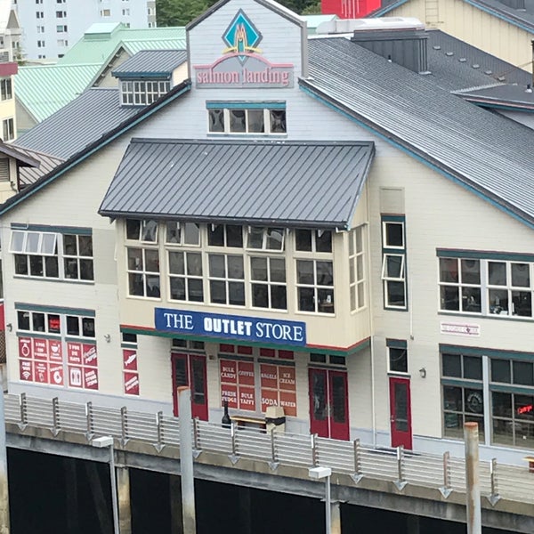 Salmon Landing Market Shopping Mall in Ketchikan