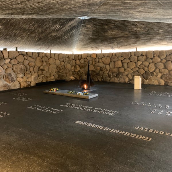Photo taken at Yad Vashem by Sandy A. on 8/5/2019
