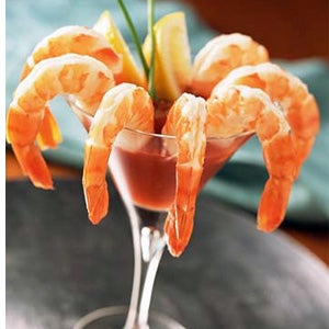 We're not just any bar, remember we serve amazing apps such as this shrimp cocktail.